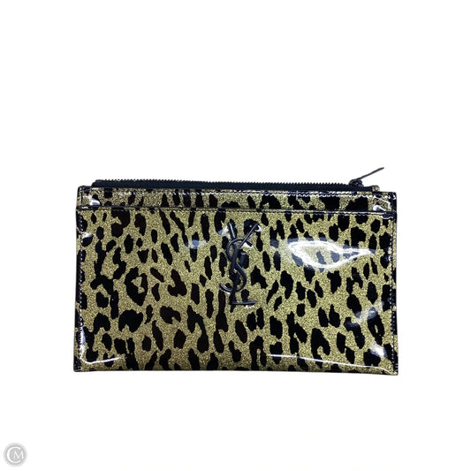 Clutch Luxury Designer By Yves Saint Laurent, Size: Small