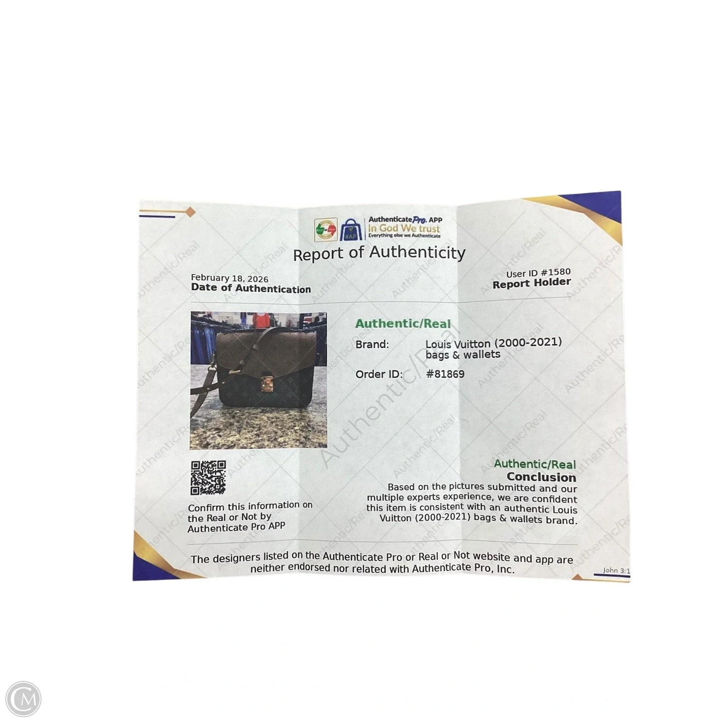 Crossbody Luxury Designer By Louis Vuitton, Size: Medium