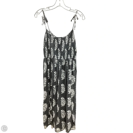 Dress Casual Midi By Lucky Brand In Black & White, Size: S