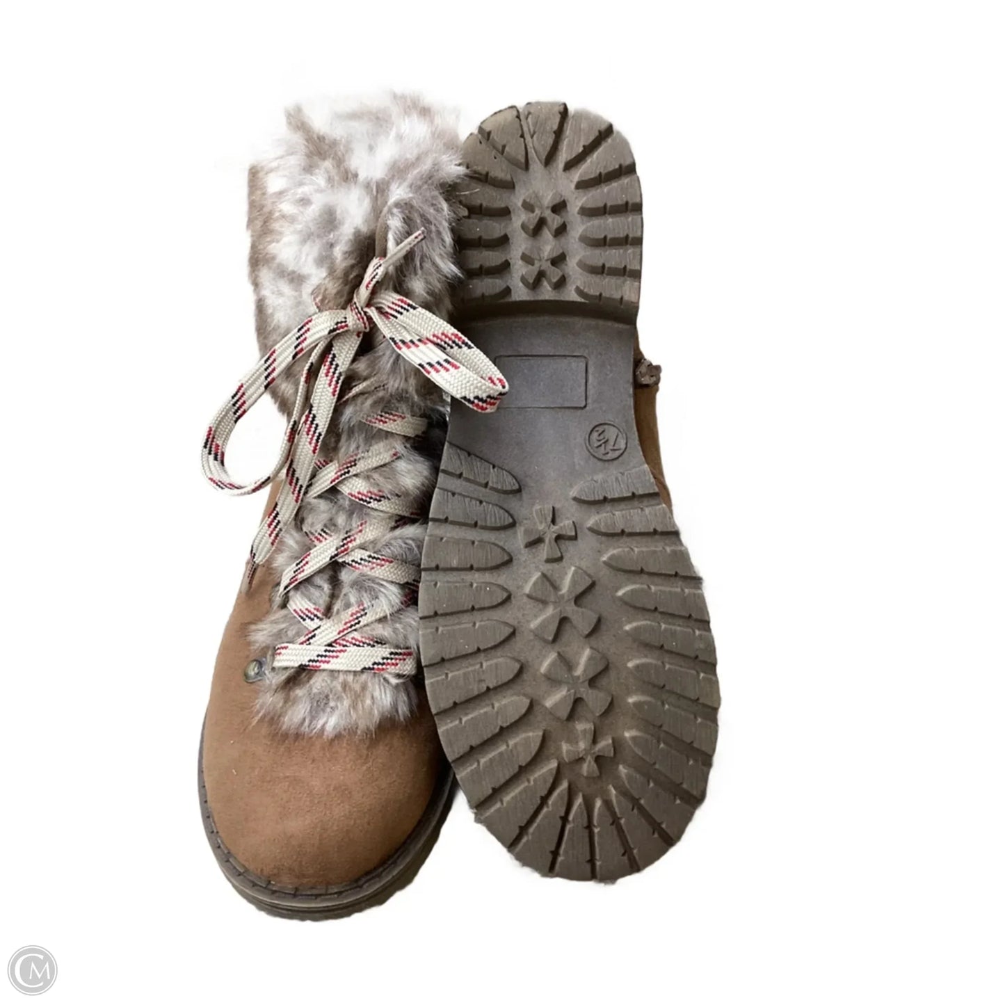 Boots Hiking By Universal Thread In Brown, Size: 7.5