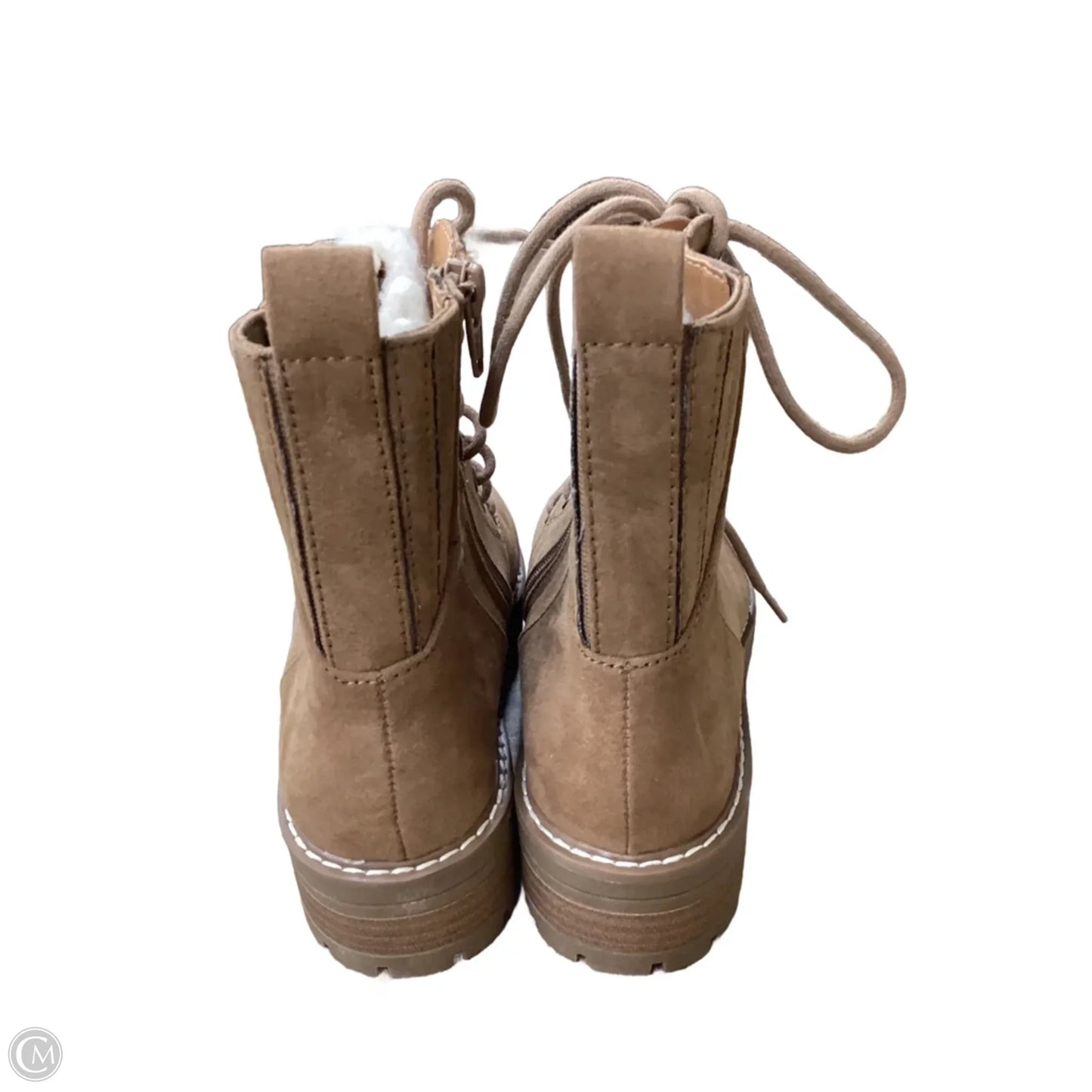 Boots Combat By Universal Thread In Brown, Size: 7.5