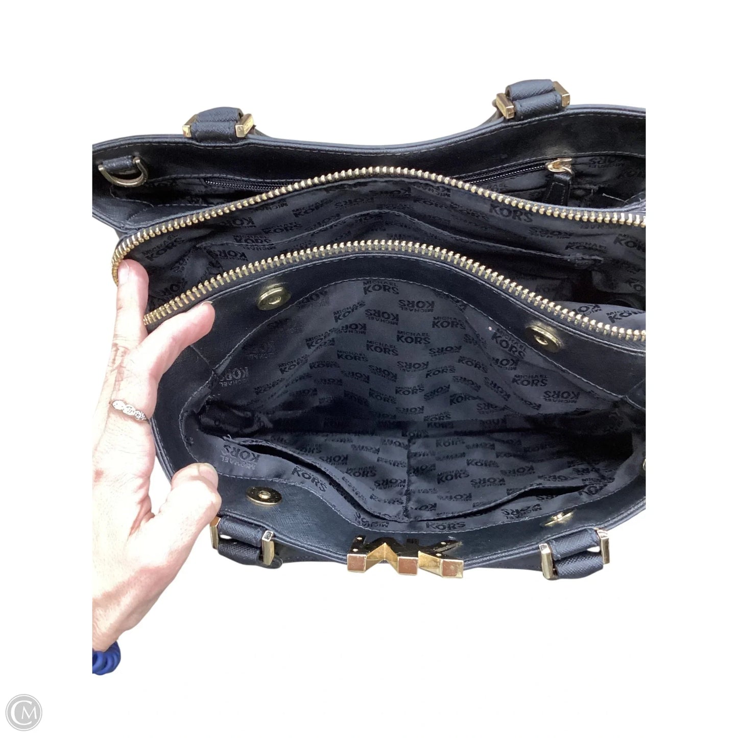 Handbag Designer By Michael Kors, Size: Medium