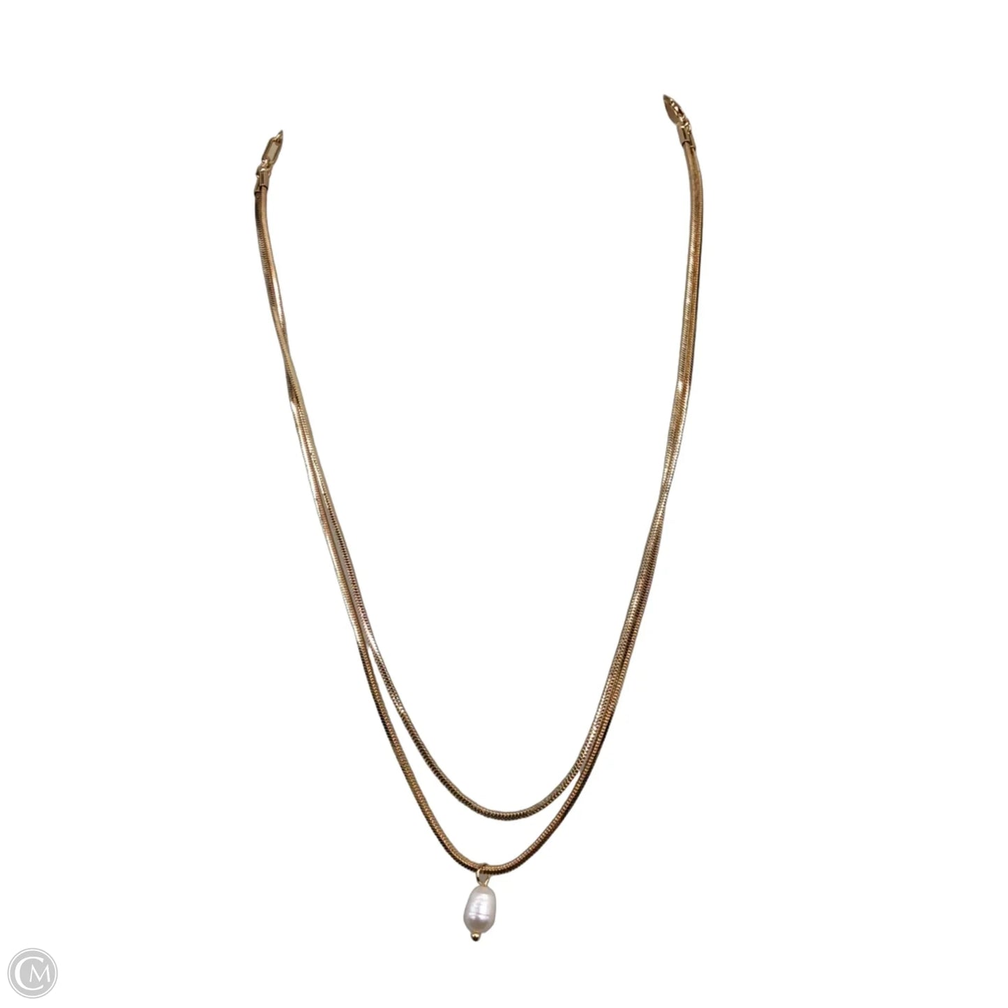Necklace Layered By Clothes Mentor