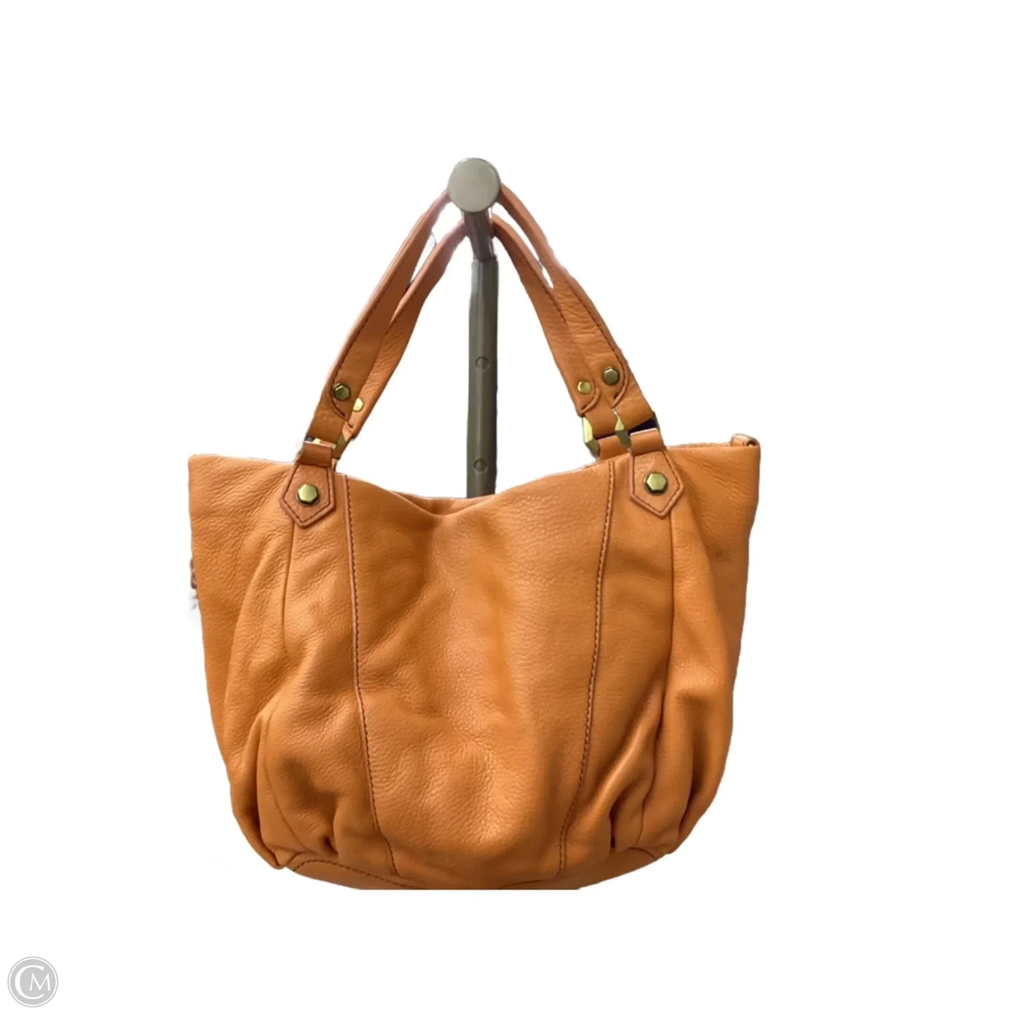 Handbag Leather By Oryany, Size: Medium
