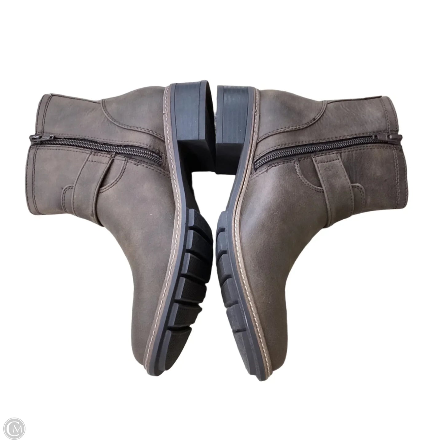 Boots Ankle Flats By Cliffs By White Mountain In Brown, Size: 8.5