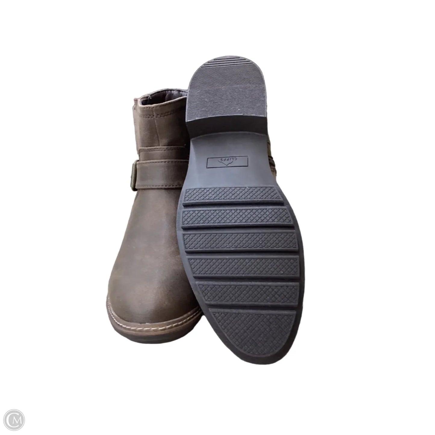 Boots Ankle Flats By Cliffs By White Mountain In Brown, Size: 8.5