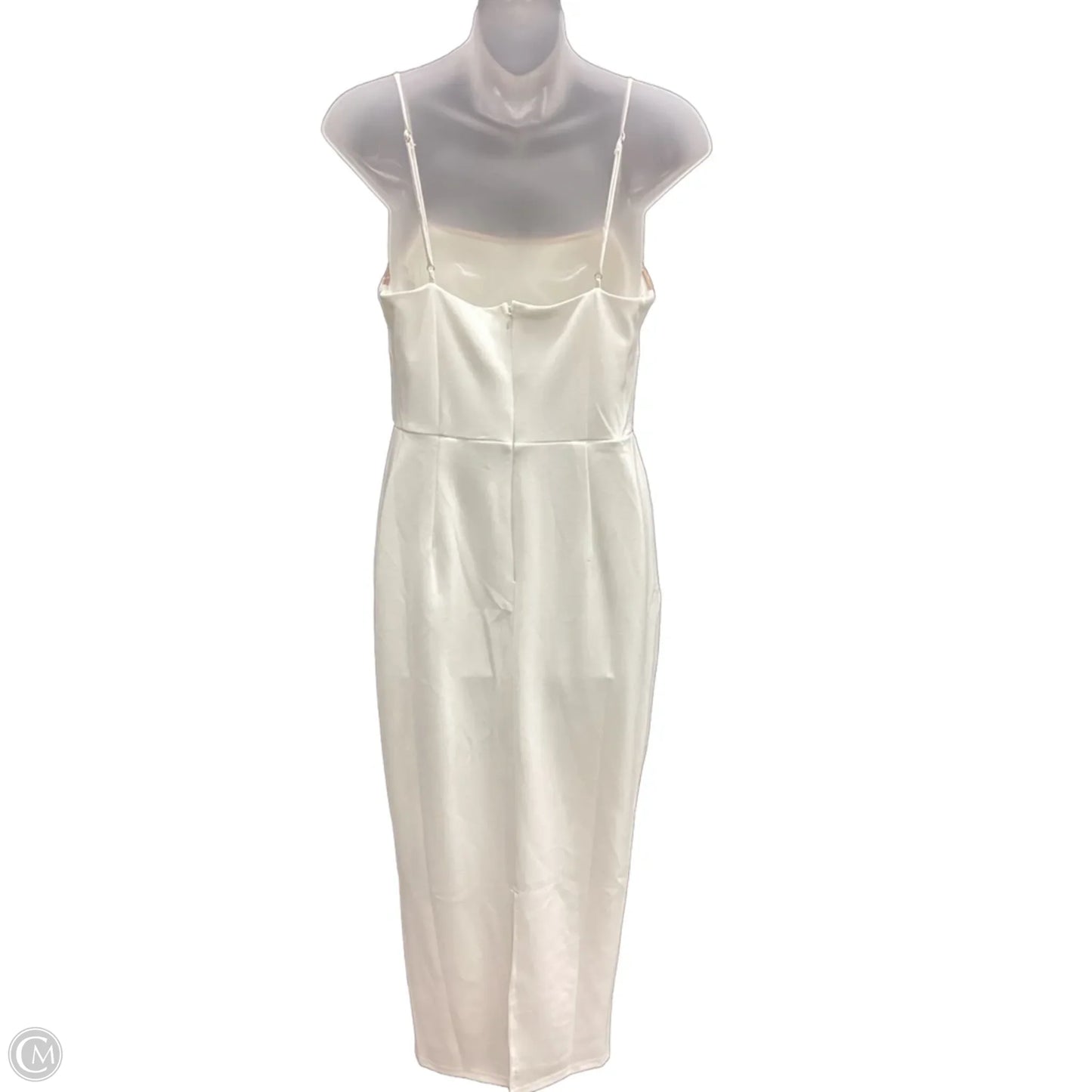 Dress Party Midi By Cmc In Ivory, Size: L