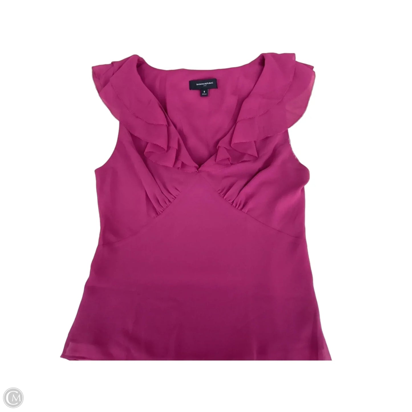 Blouse Sleeveless By Banana Republic In Purple, Size: S