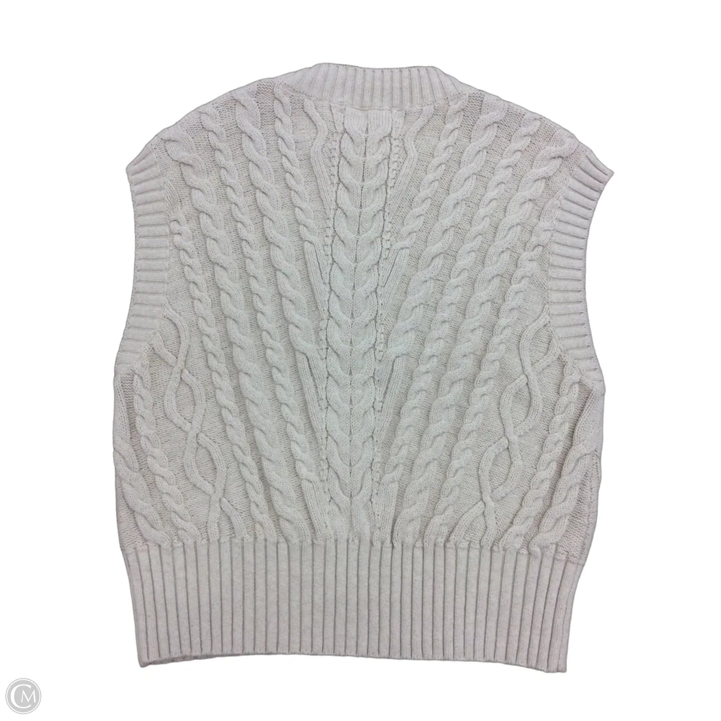 Vest Sweater By Loft In Beige, Size: S