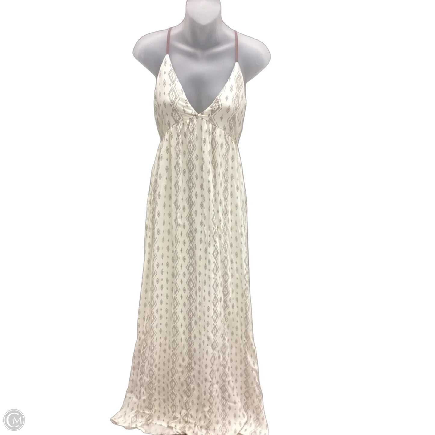 Dress Casual Maxi By Oneill In Beige, Size: L