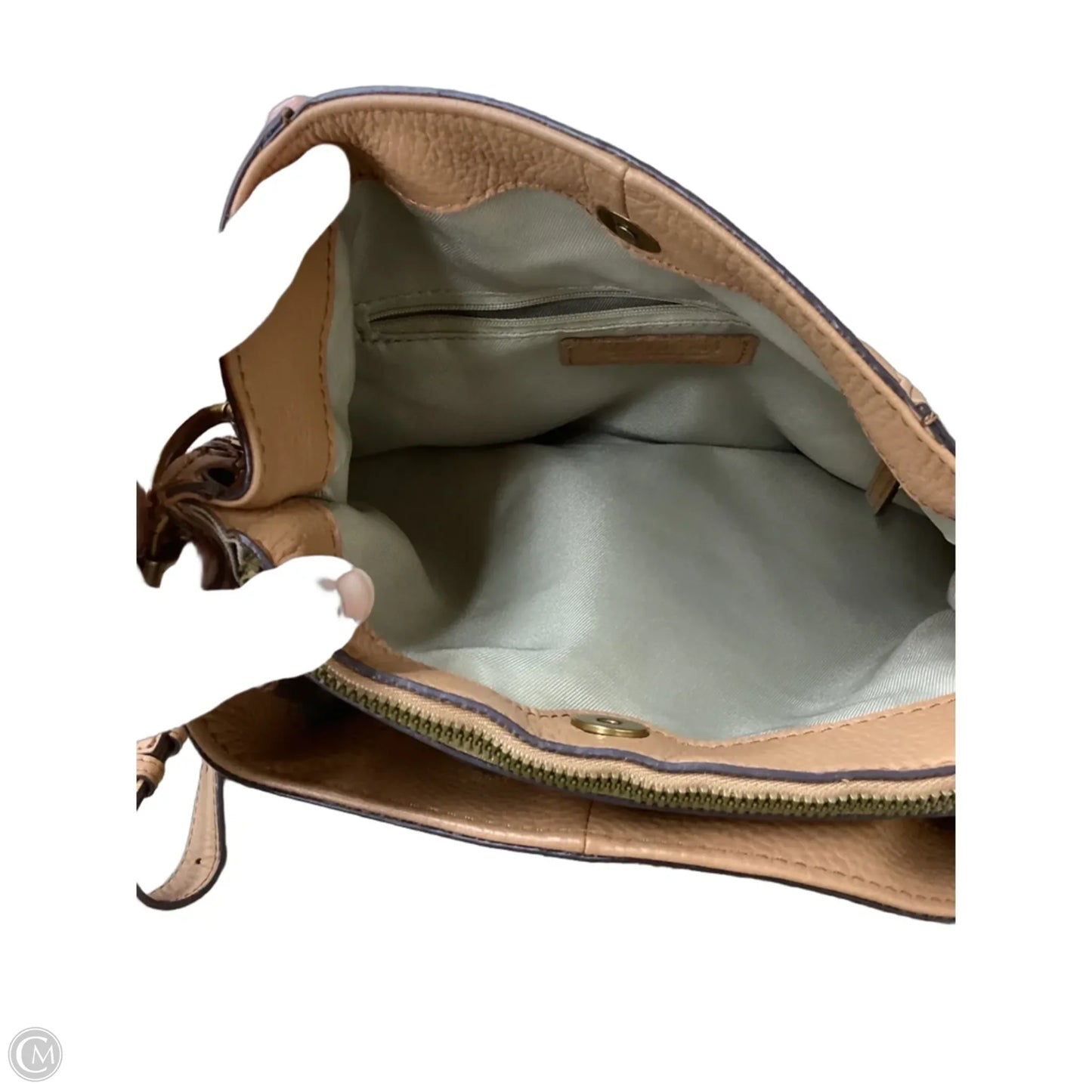Crossbody Leather By Cmc, Size: Medium