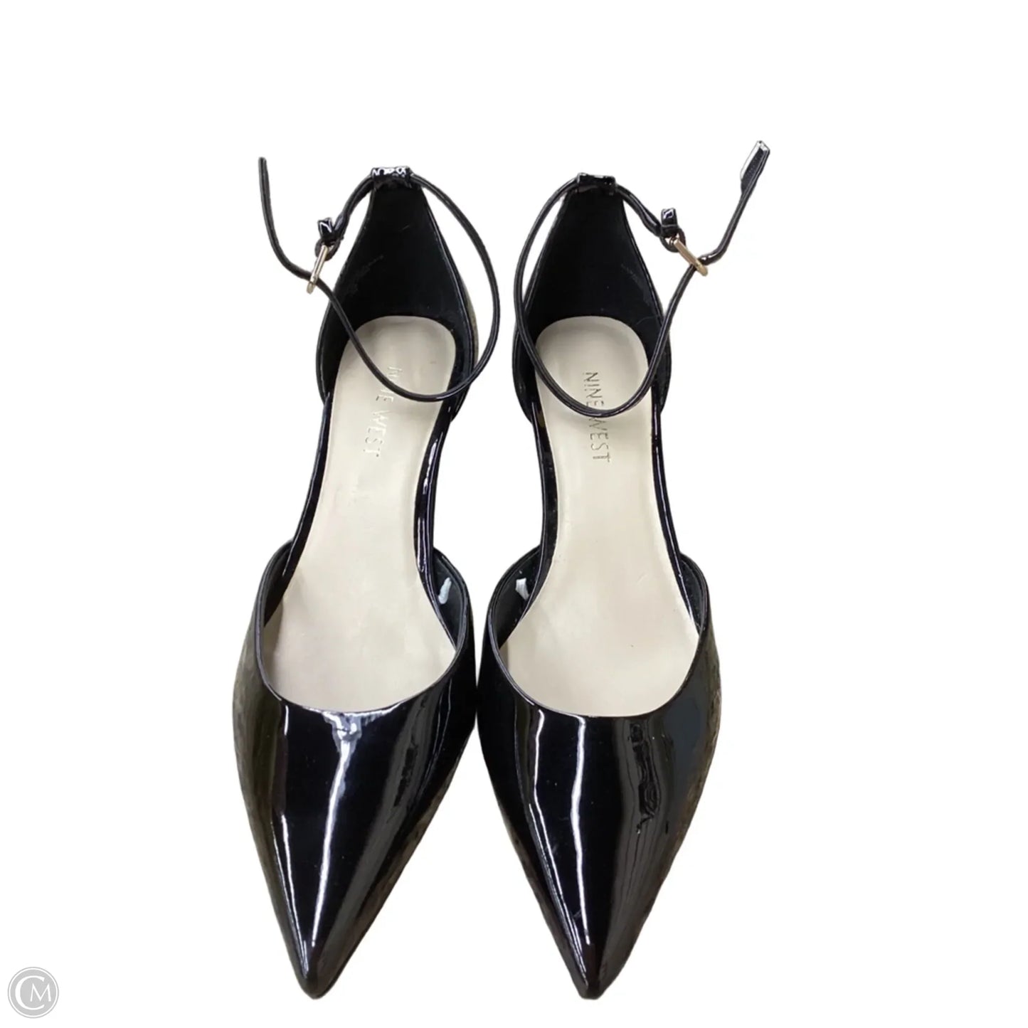 Shoes Heels Kitten By Nine West In Black, Size: 7.5