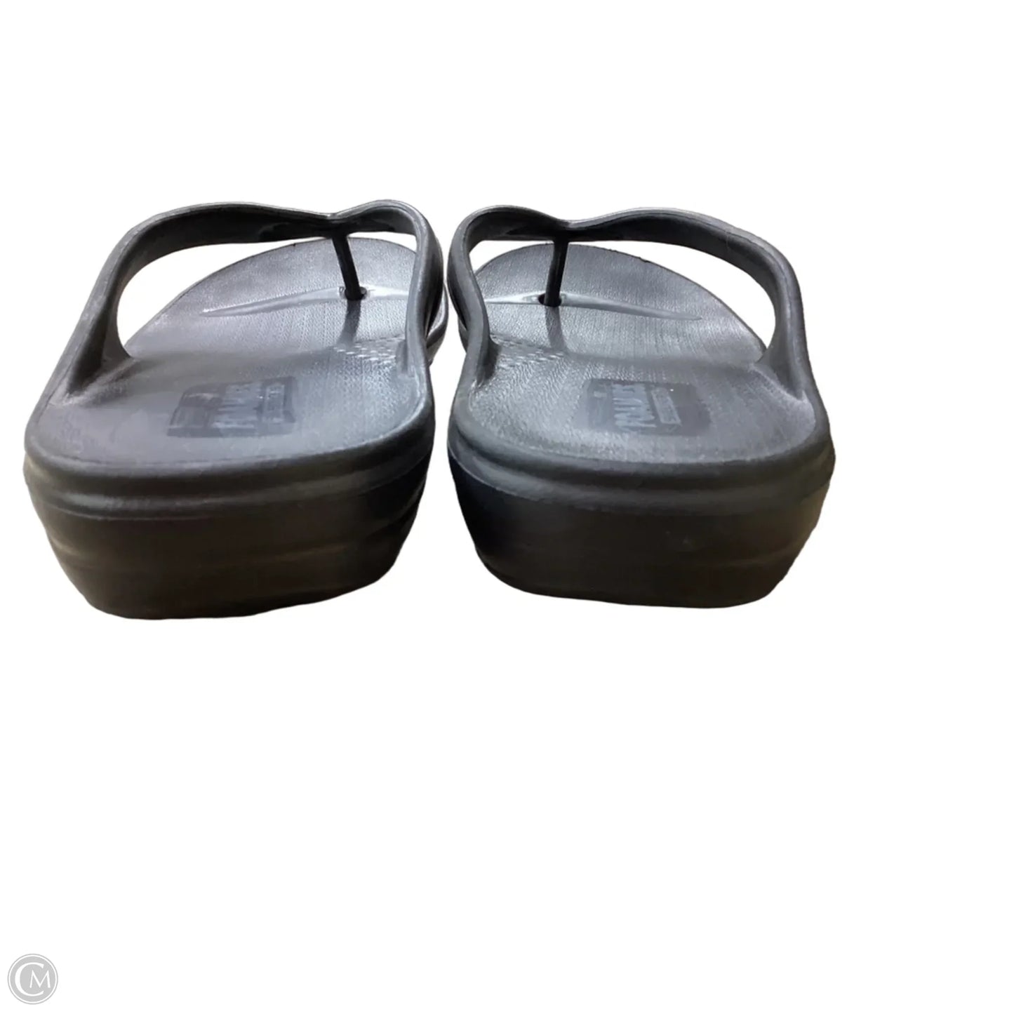Sandals Flip Flops By Skechers In Black, Size: 7.5