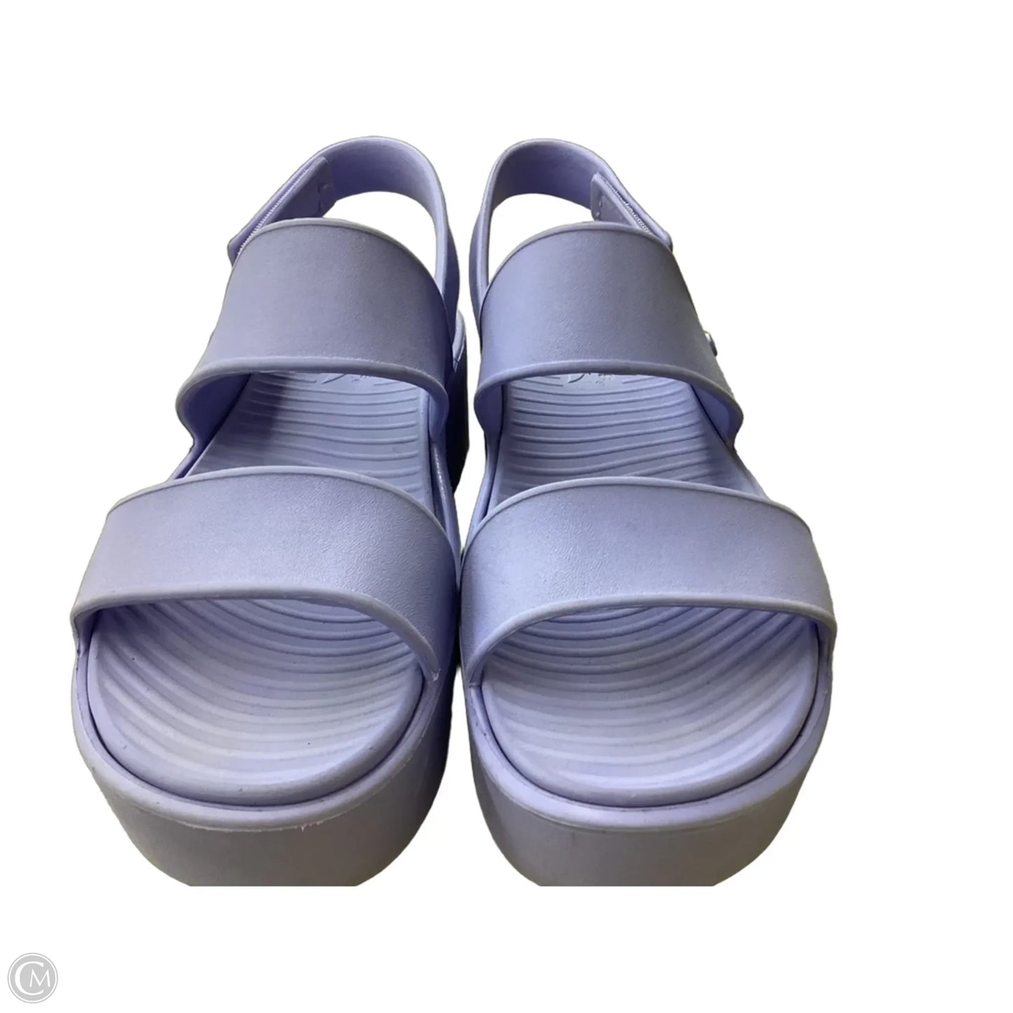 Sandals Heels Platform By Skechers In Purple, Size: 7