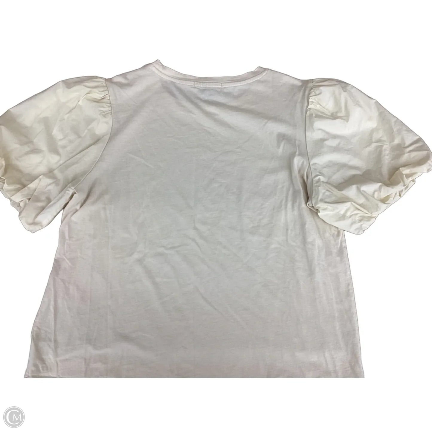 Top Short Sleeve By Sanctuary In Yellow, Size: Xl