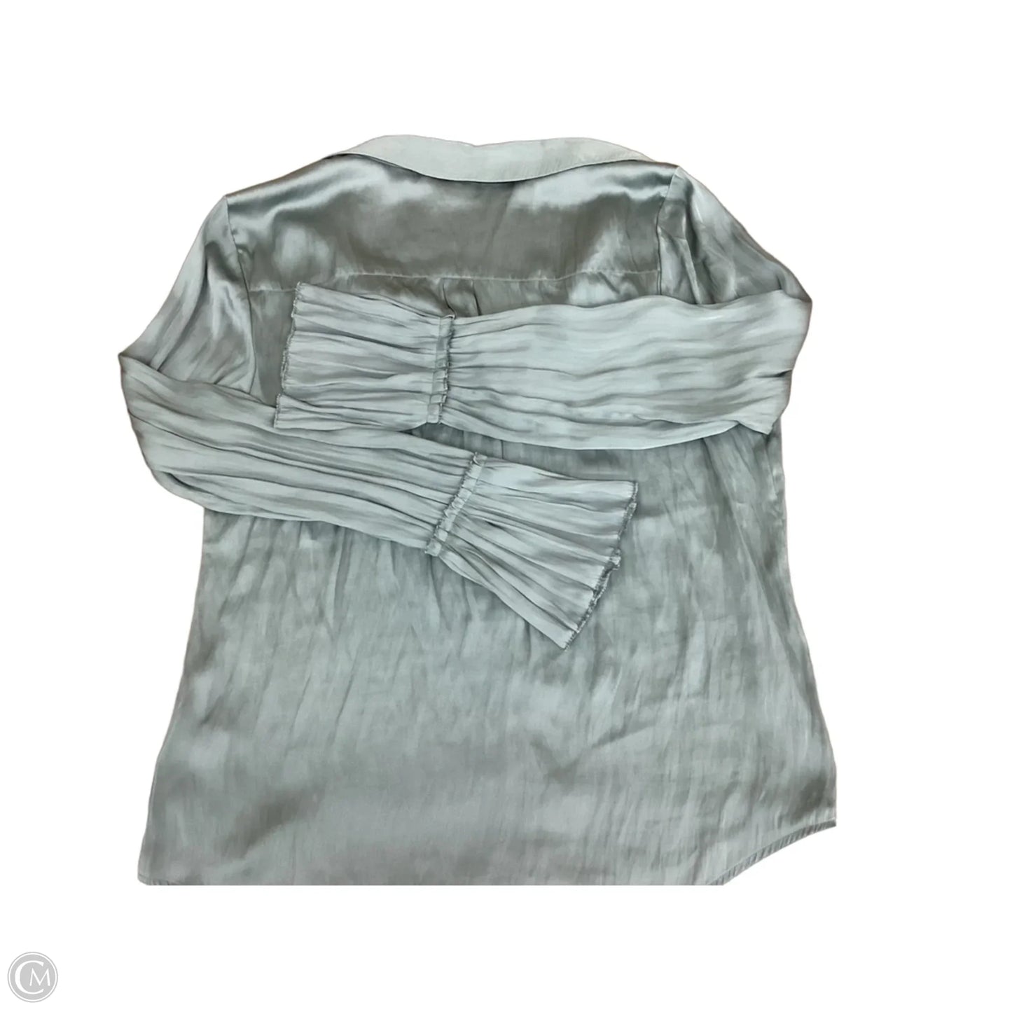 Blouse Long Sleeve By Paige In Green, Size: L