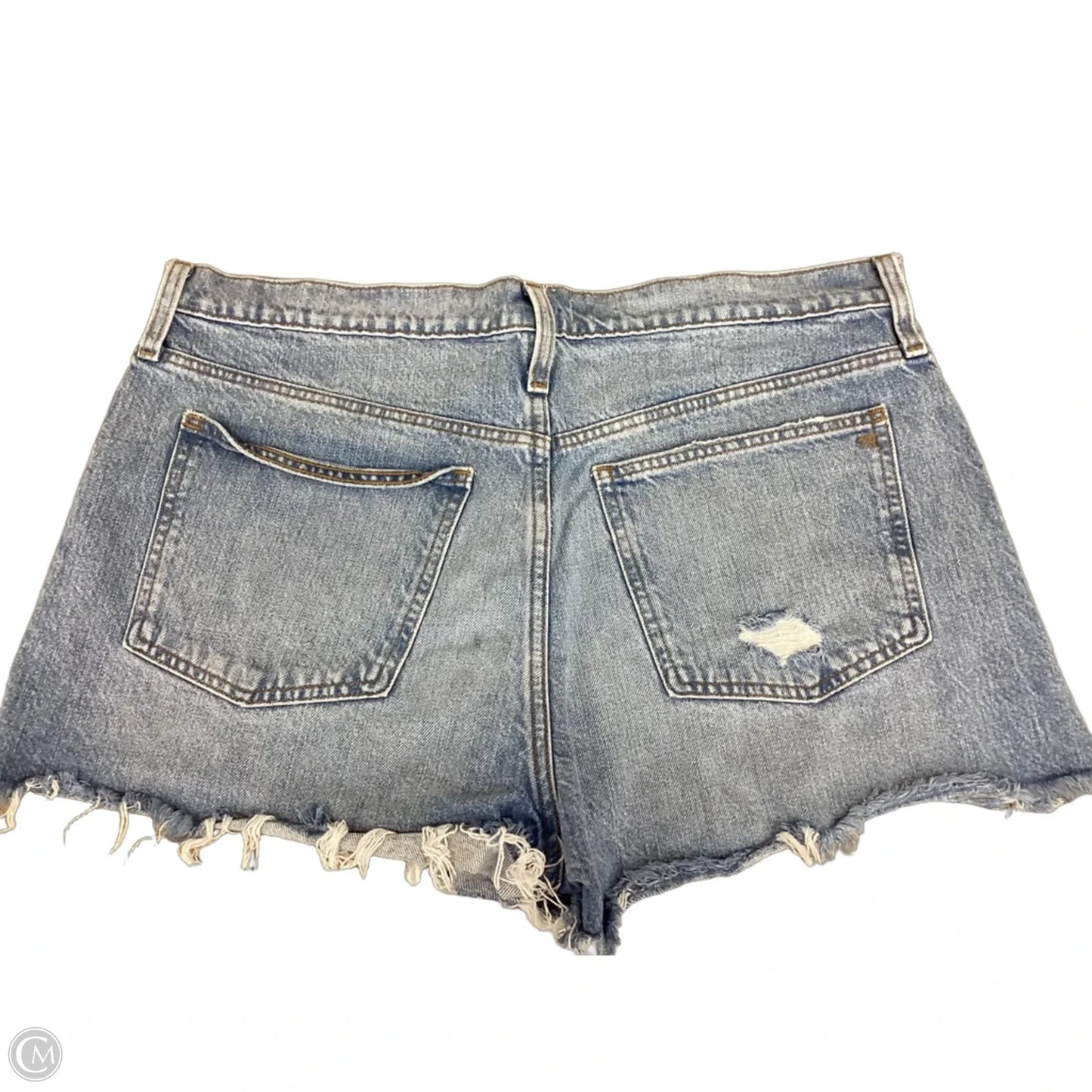 Shorts By Madewell In Blue Denim, Size: 12