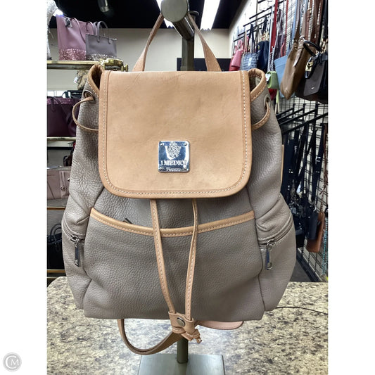 Backpack Leather By Cmc, Size: Medium