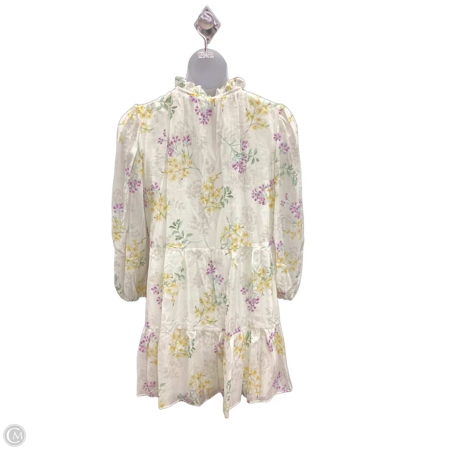 Dress Casual Short By Taylor In Floral Print, Size: L