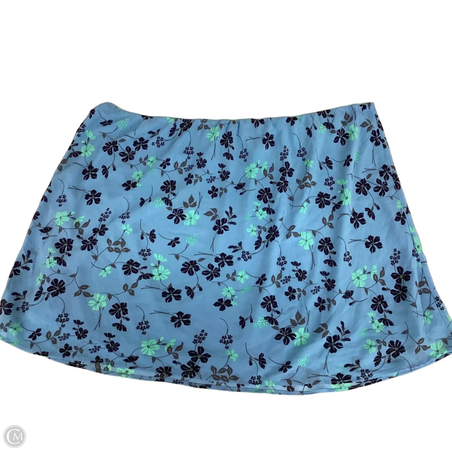 Skirt Mini & Short By Wild Fable In Blue, Size: 3x