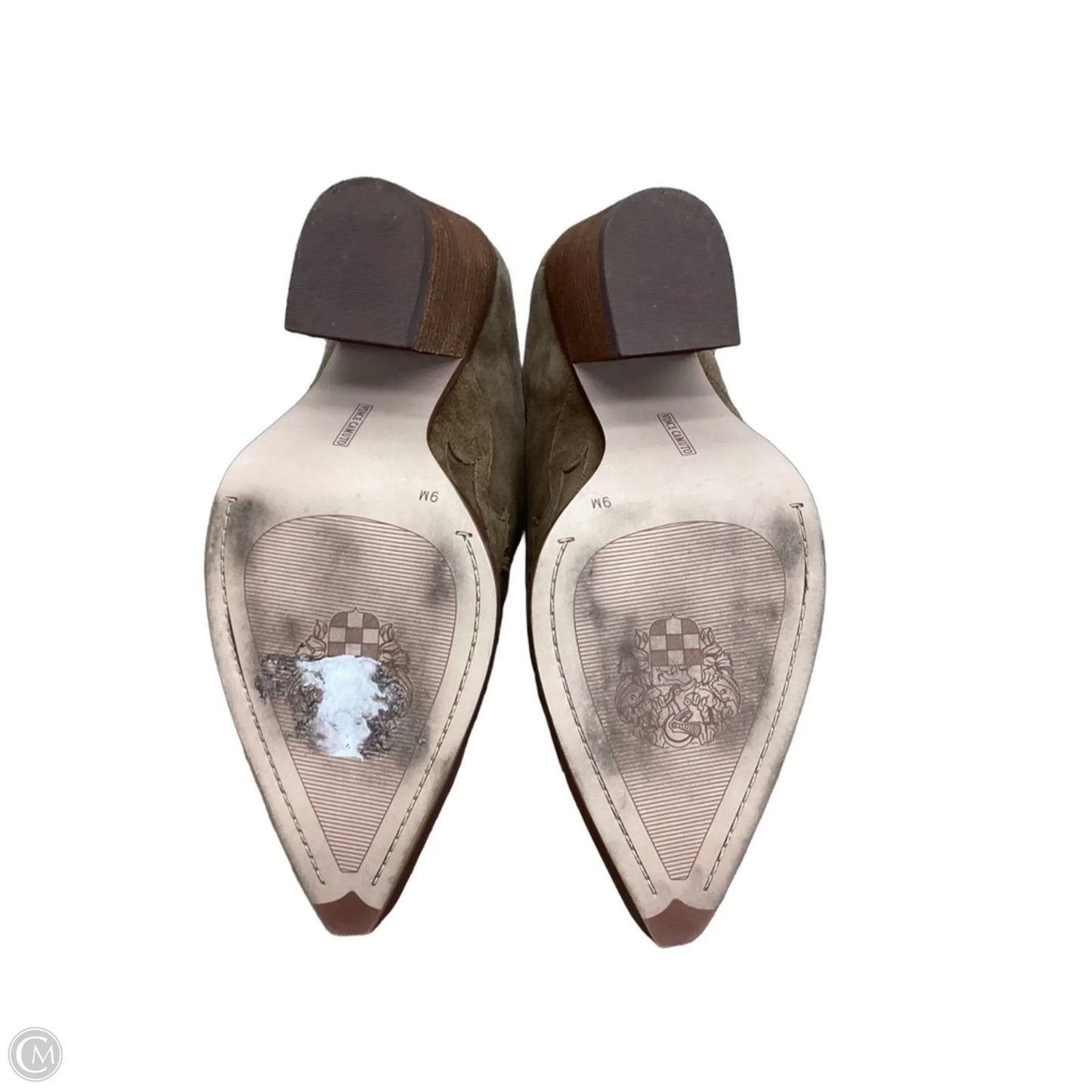 Boots Leather By Vince Camuto In Tan, Size: 9