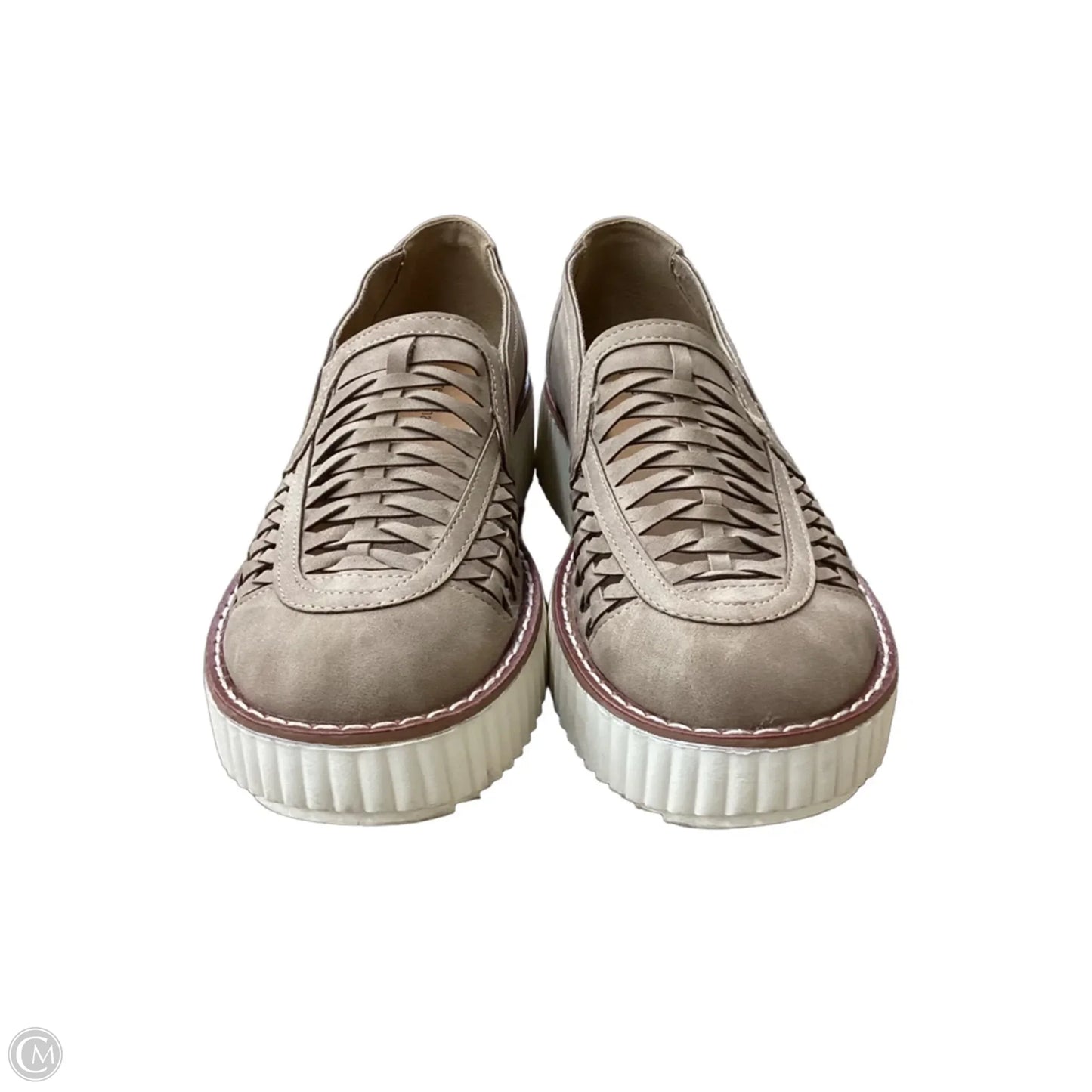 Shoes Heels Platform By Pierre Dumas In Beige, Size: 8.5