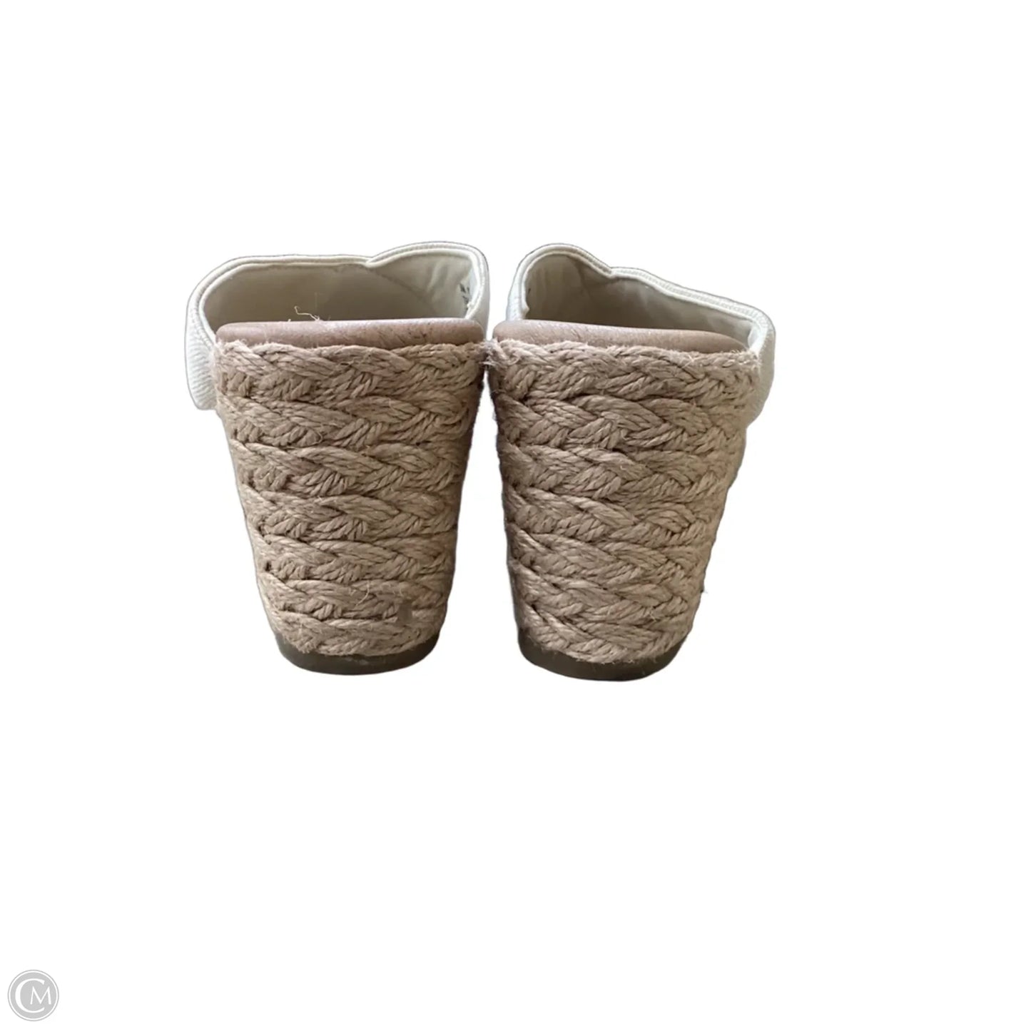 Sandals Heels Wedge By Tommy Bahama In Beige, Size: 9