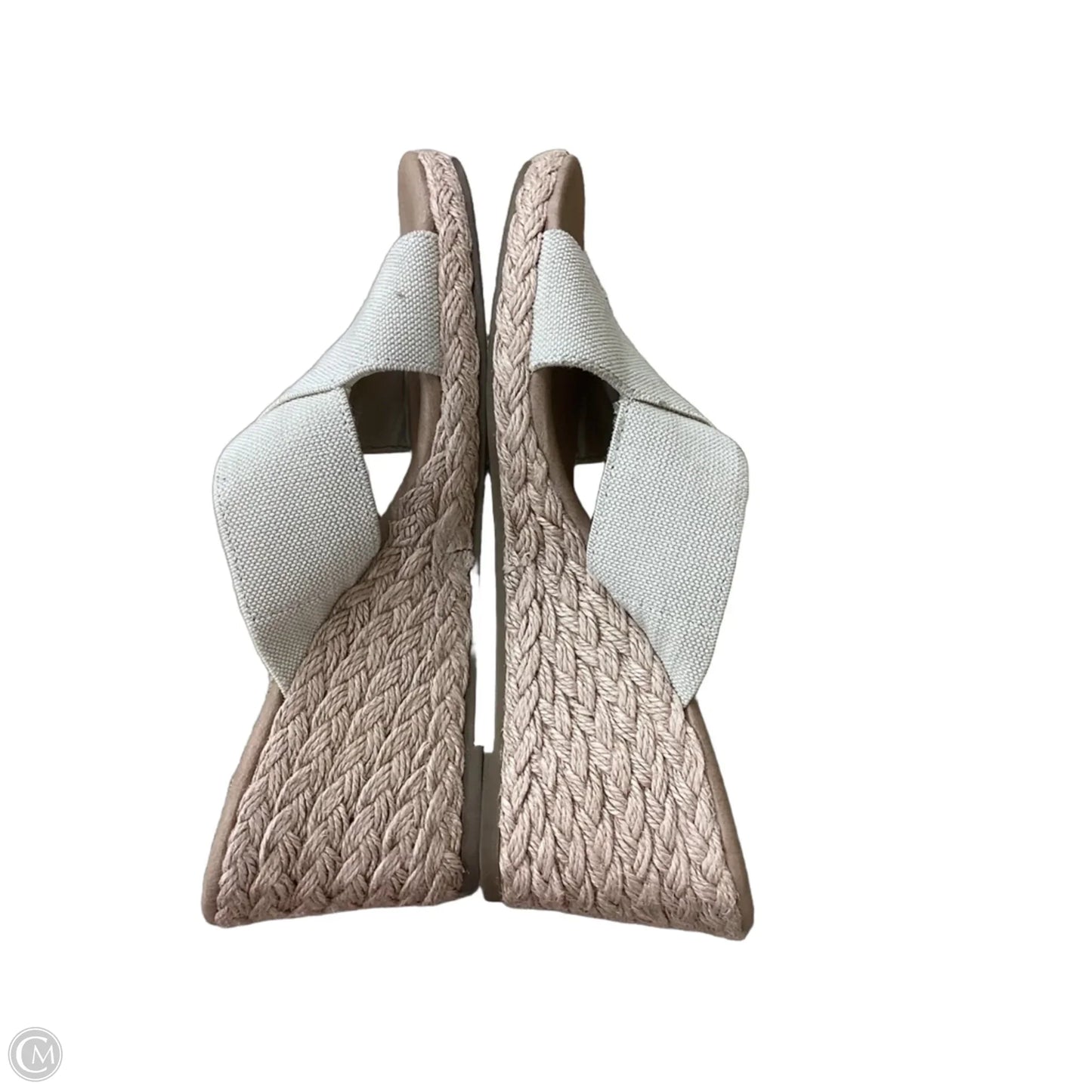 Sandals Heels Wedge By Tommy Bahama In Beige, Size: 9