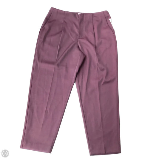 Pants Dress By A New Day In Maroon, Size: 14