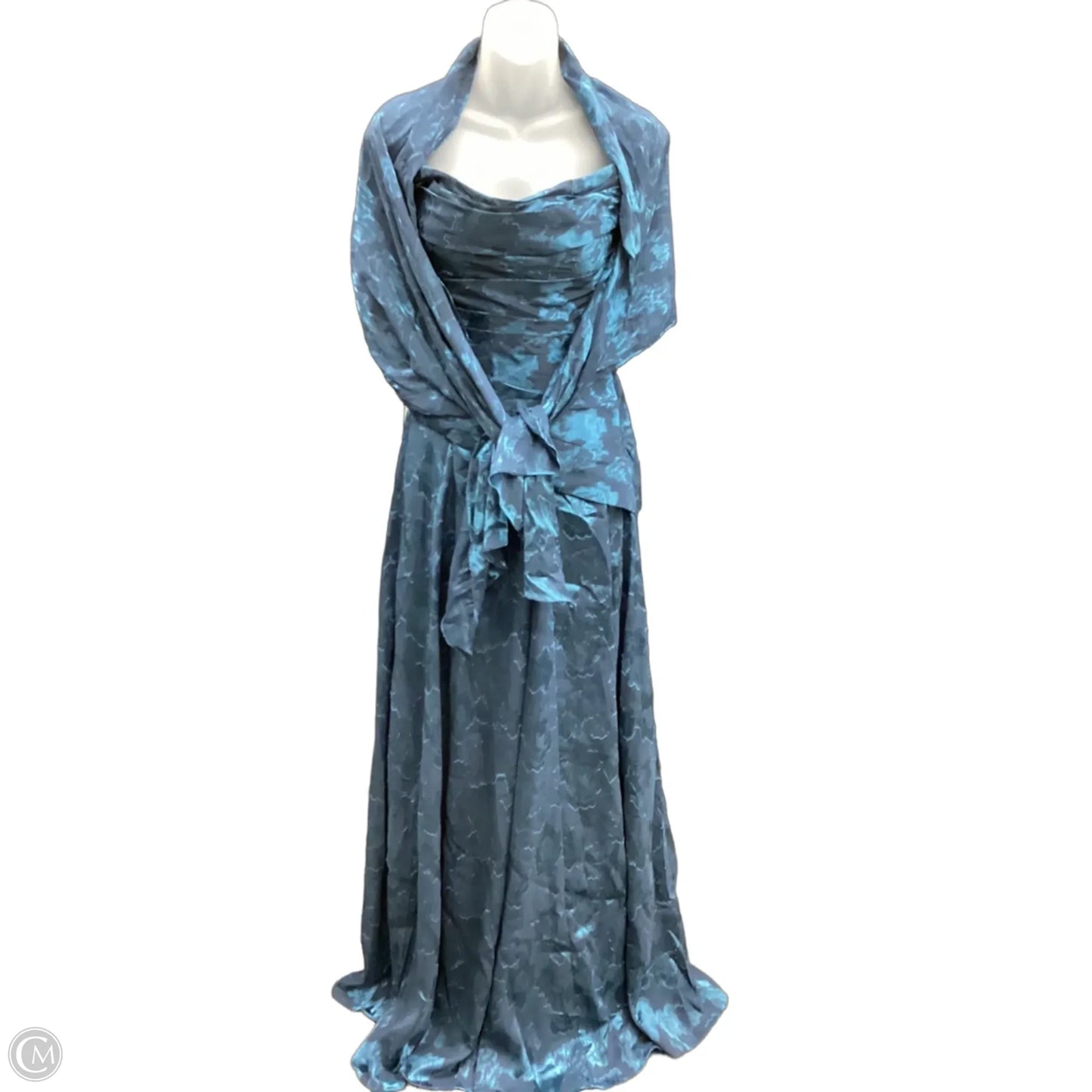 Dress Party Long By Cmc In Teal, Size: S