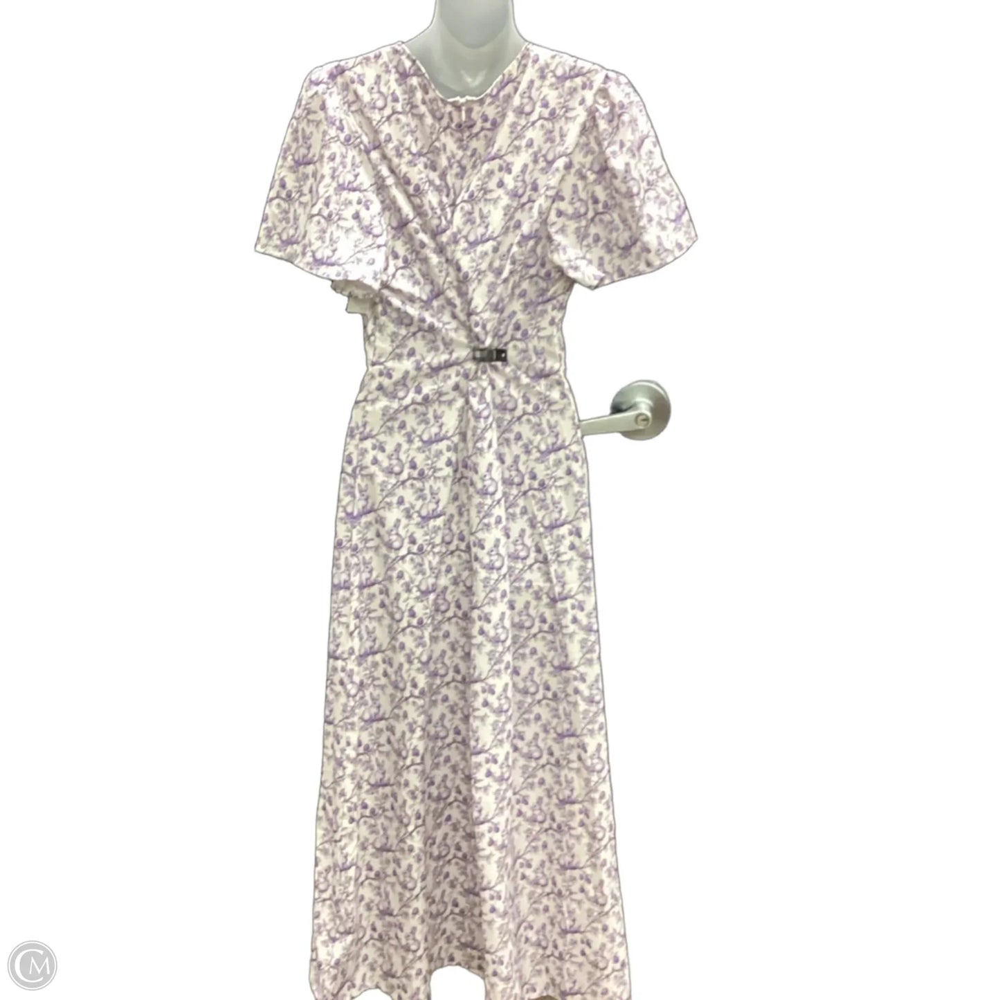 Dress Casual Midi By Clothes Mentor In Purple, Size: Xxl