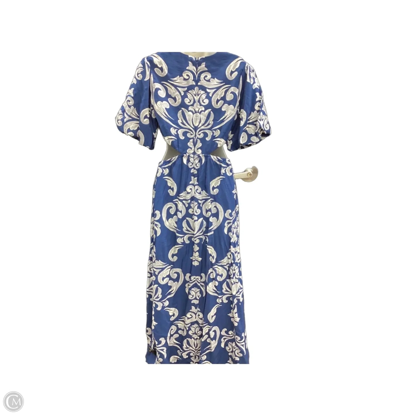 Dress Casual Maxi By Abercrombie And Fitch In Blue, Size: S