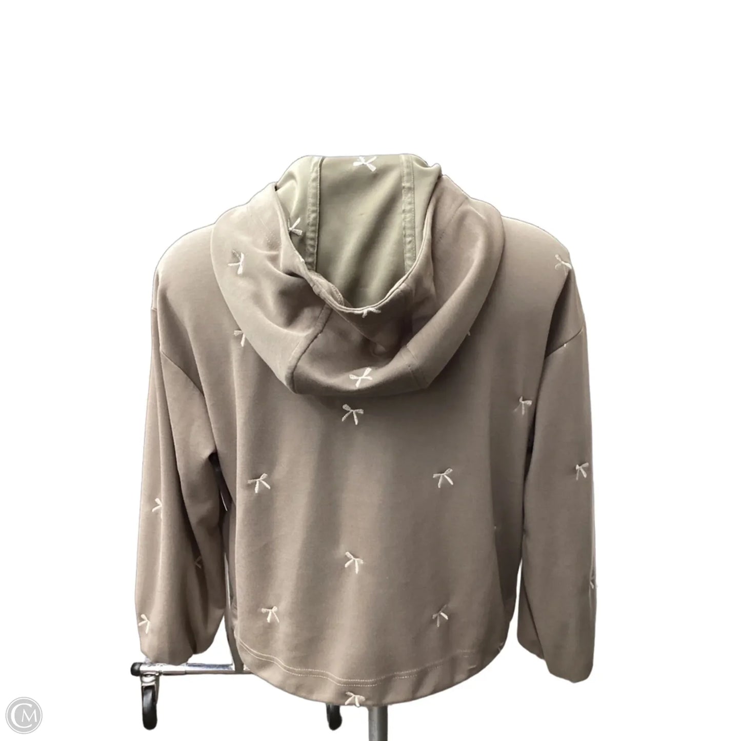 Top Long Sleeve By Davi & Dani In Taupe, Size: S
