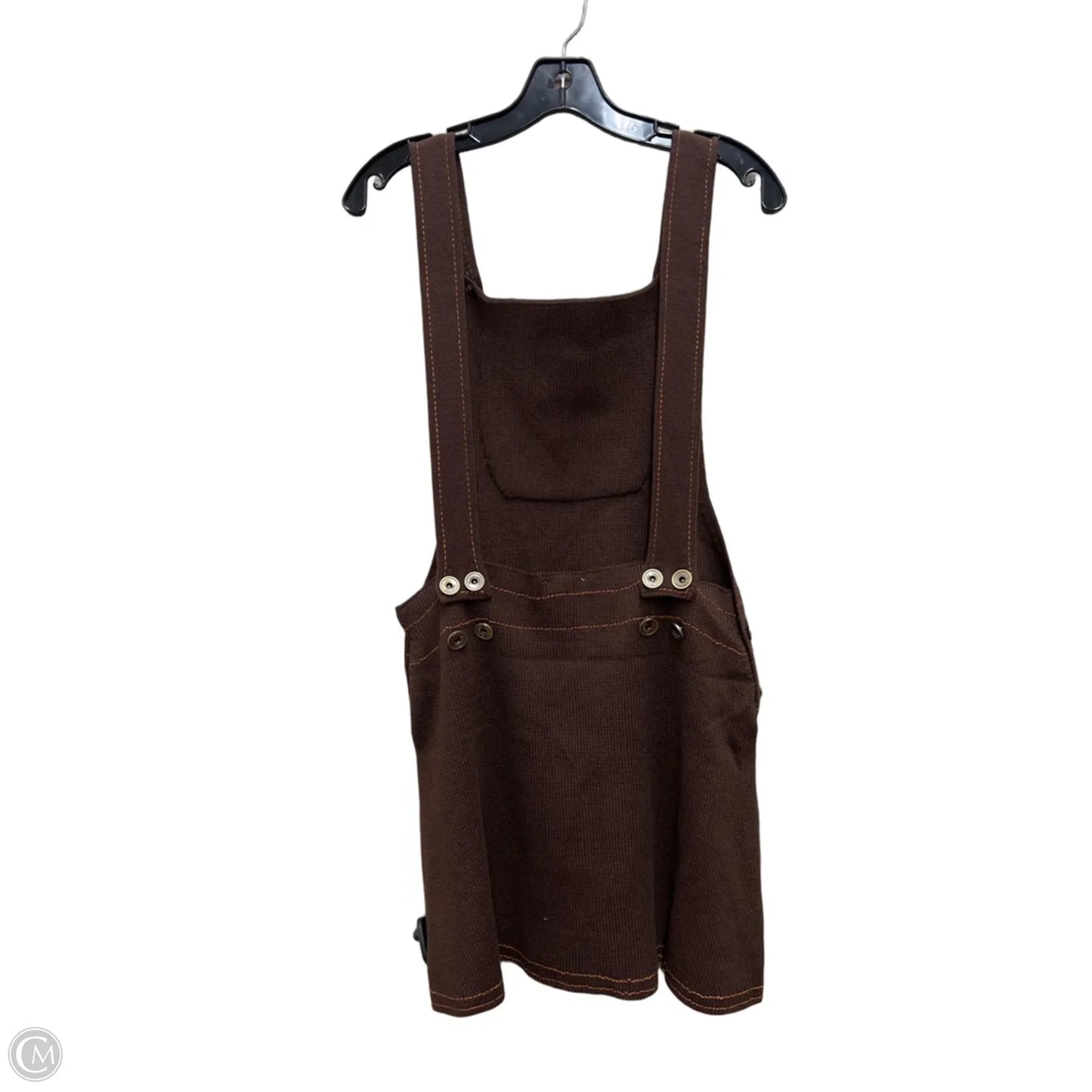 Dress Casual Short By Clothes Mentor In Brown, Size: M
