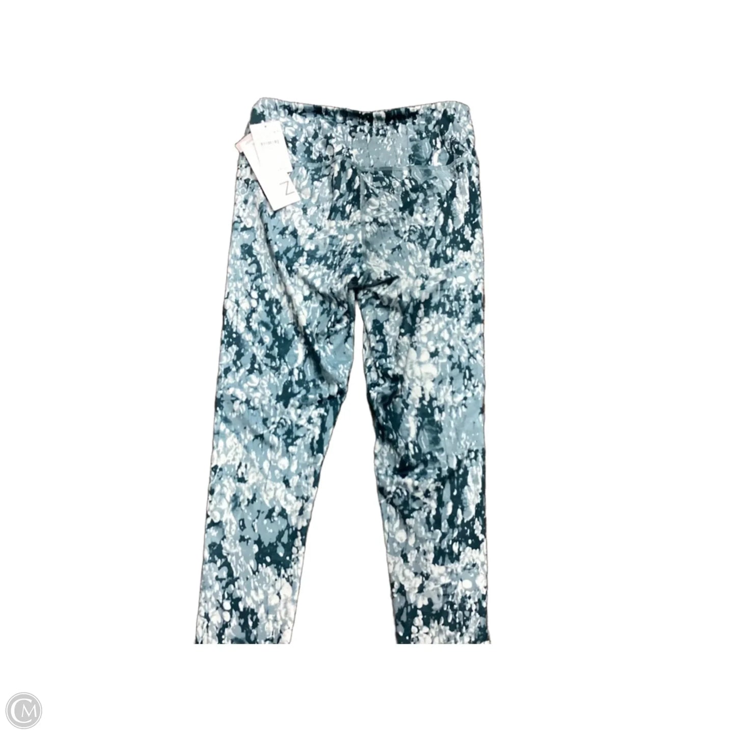 Athletic Leggings By Zella In Green, Size: S