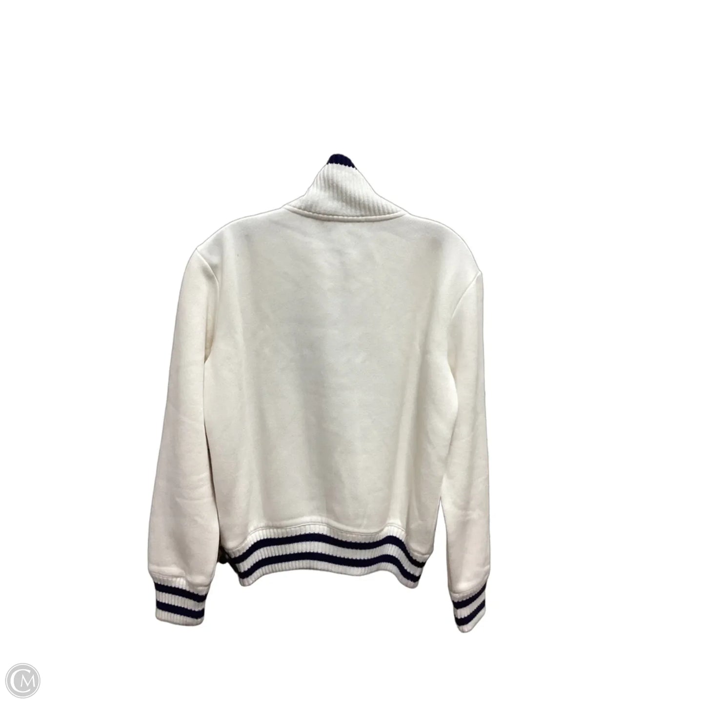 Sweatshirt Collar By J. Crew In Cream, Size: S