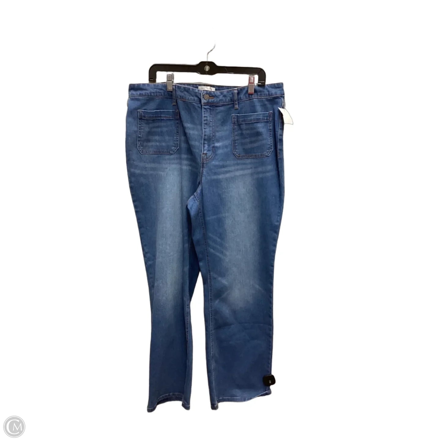 Jeans Straight By Daily Thread In Blue Denim, Size: 18