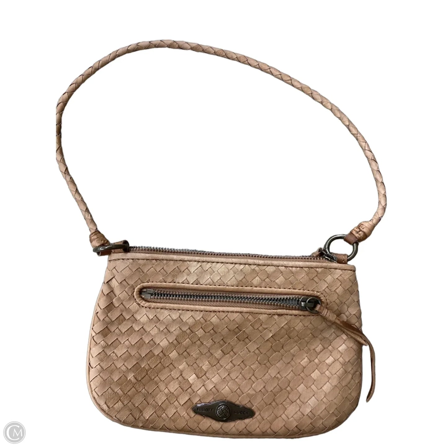Handbag Leather By Elliot Lucca, Size: Small