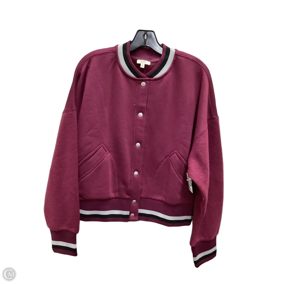 Jacket Other By Kori America In Maroon, Size: M