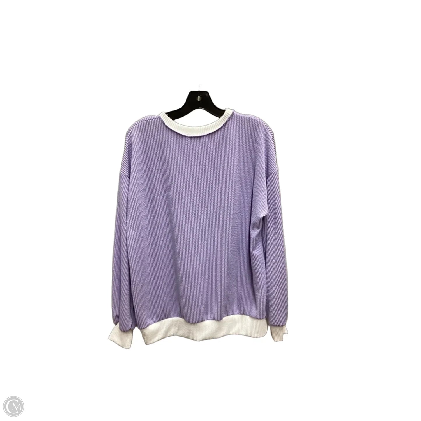 Top Long Sleeve By Lovely Melody In Purple, Size: S