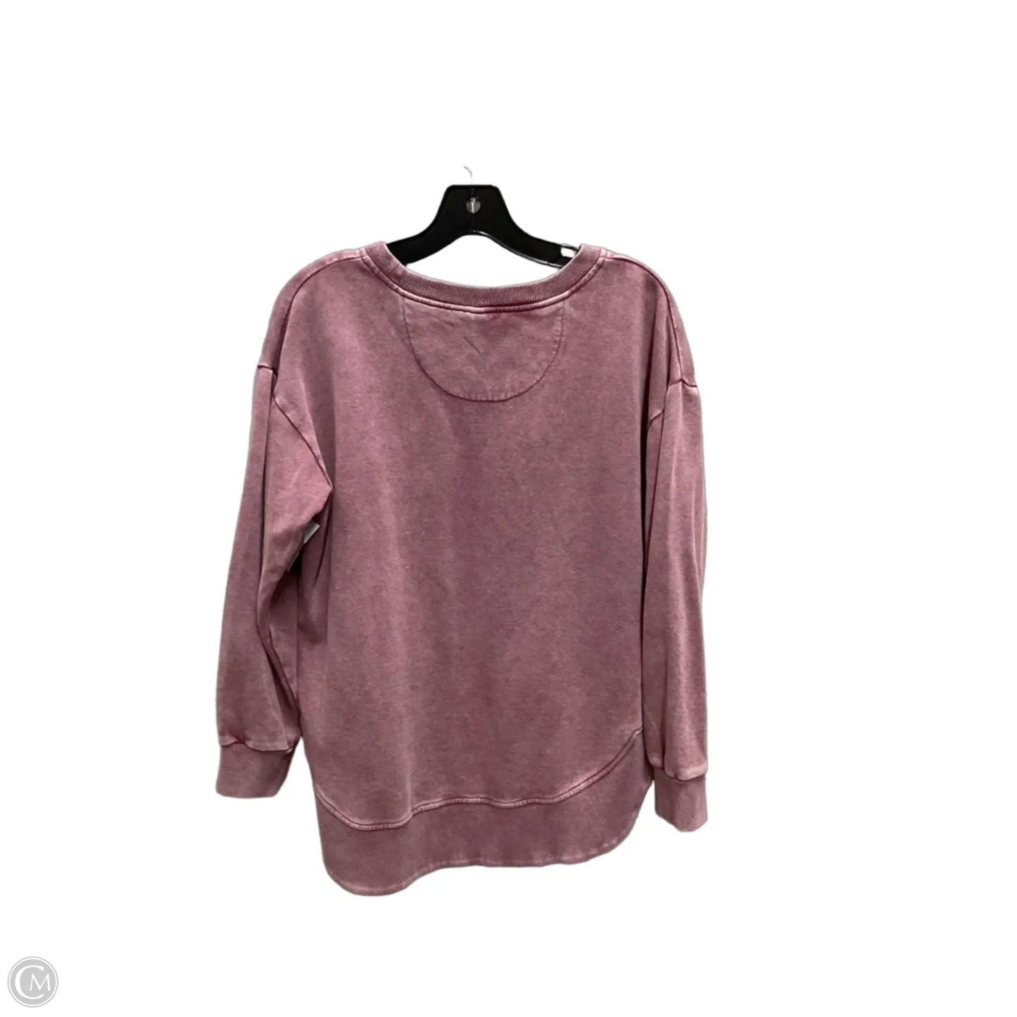 Sweatshirt Crewneck By Clothes Mentor In Red, Size: S