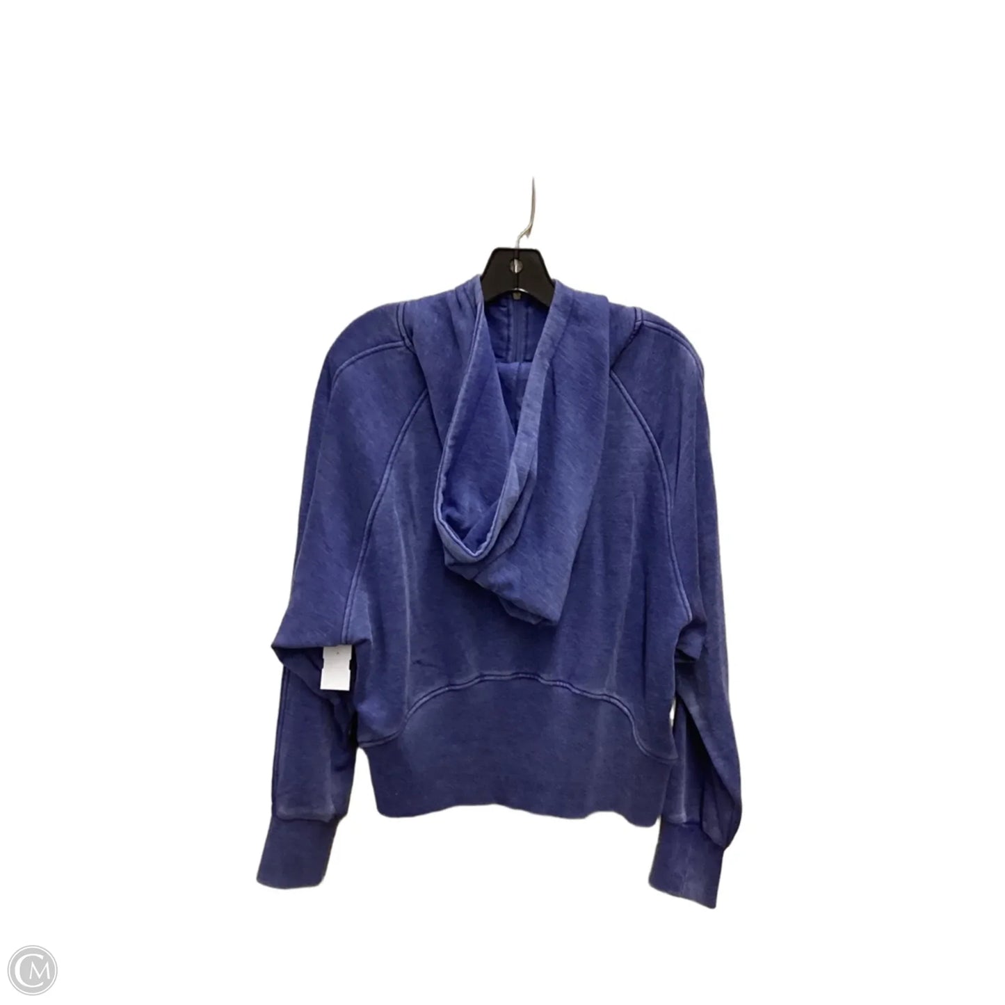 Sweatshirt Hoodie By Clothes Mentor In Blue, Size: M