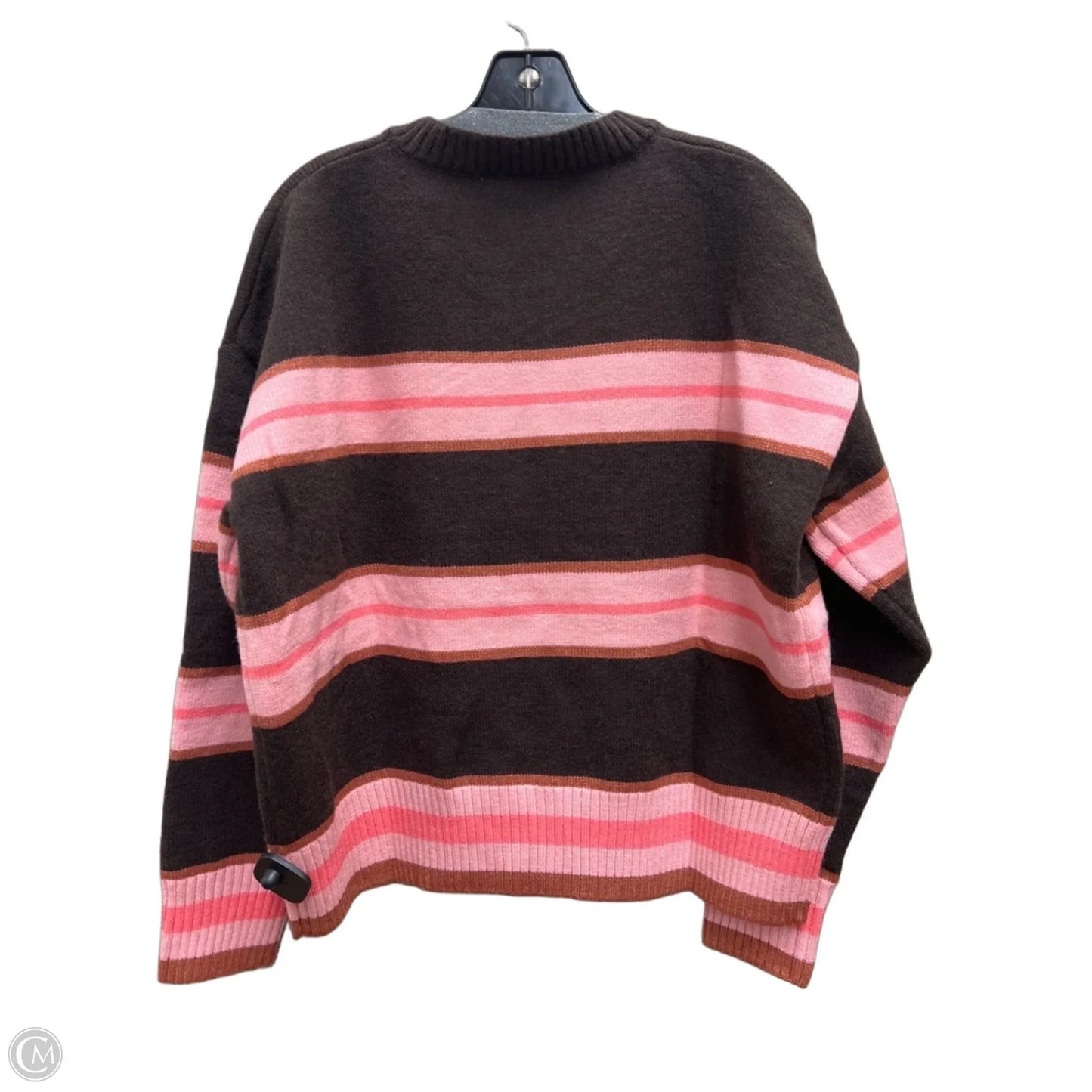 Sweater By Pink Lily In Striped Pattern, Size: M