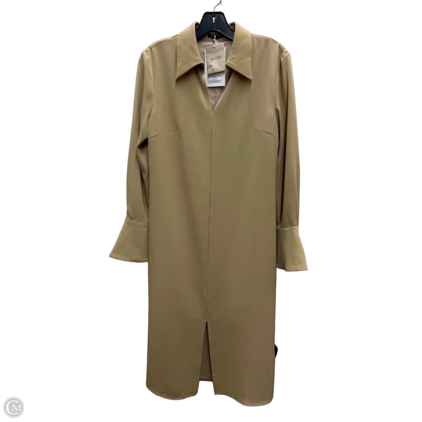Dress Work By Clothes Mentor In Tan, Size: Xs