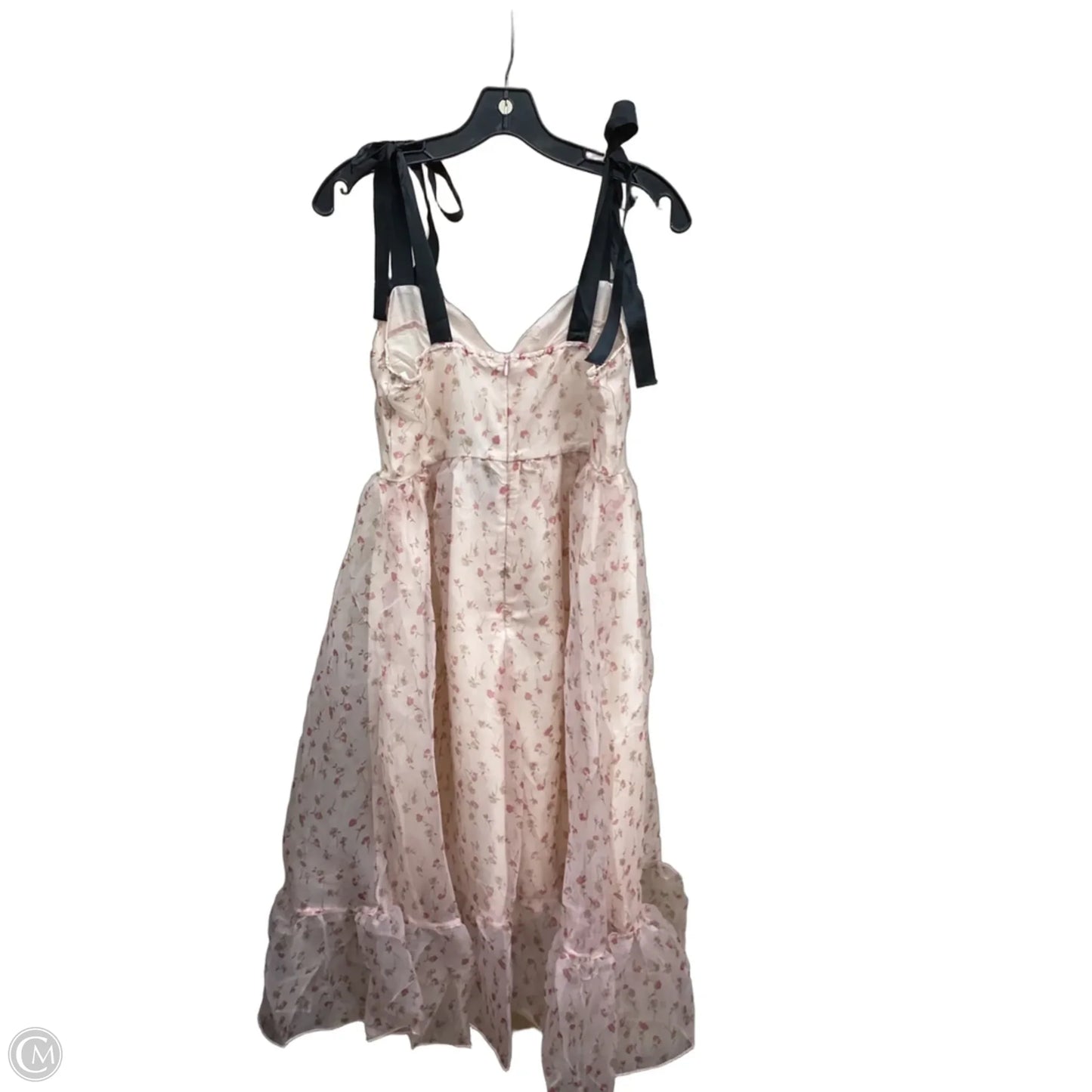 Dress Party Midi By Clothes Mentor In Floral Print, Size: M