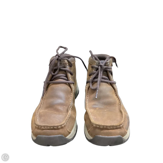 Boots Leather By Ariat In Brown, Size: 7