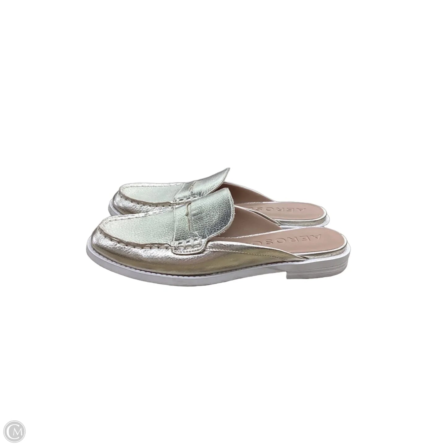 Shoes Flats By Aerosoles In Gold, Size: 7