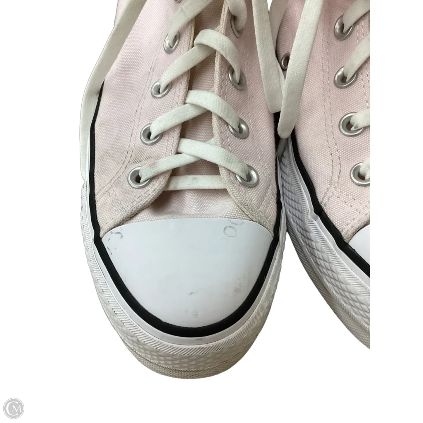 Shoes Sneakers Platform By Converse In Pink, Size: 8.5