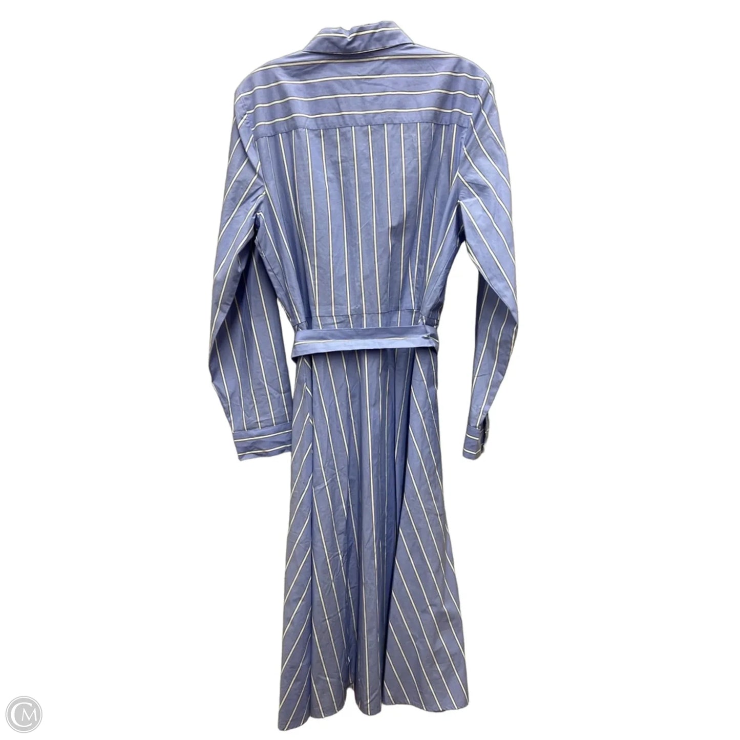 Dress Casual Midi By Talbots In Blue, Size: M