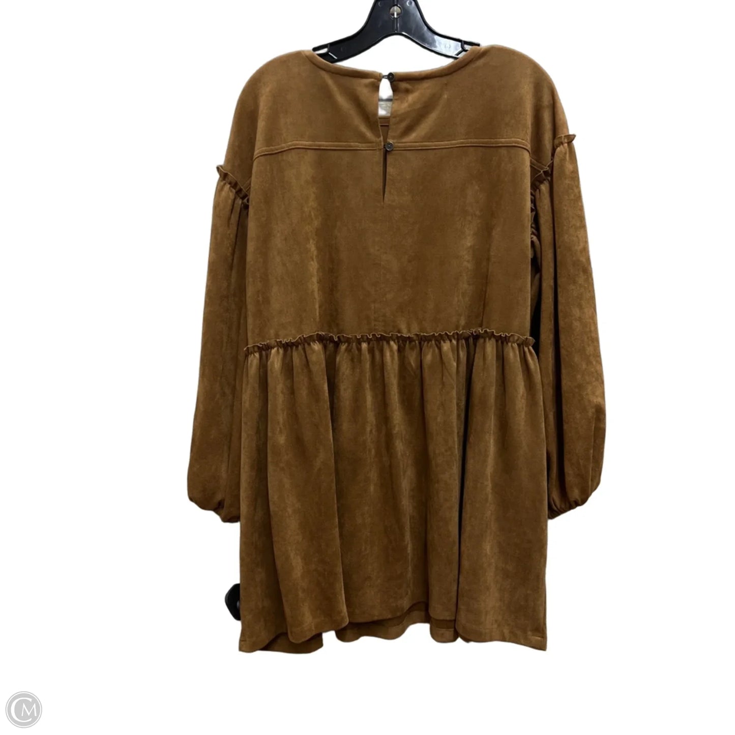 Dress Casual Short By Chelsea And Violet In Tan, Size: L